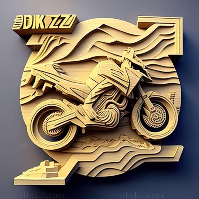 3D модель Suzuki DR Z (STL)